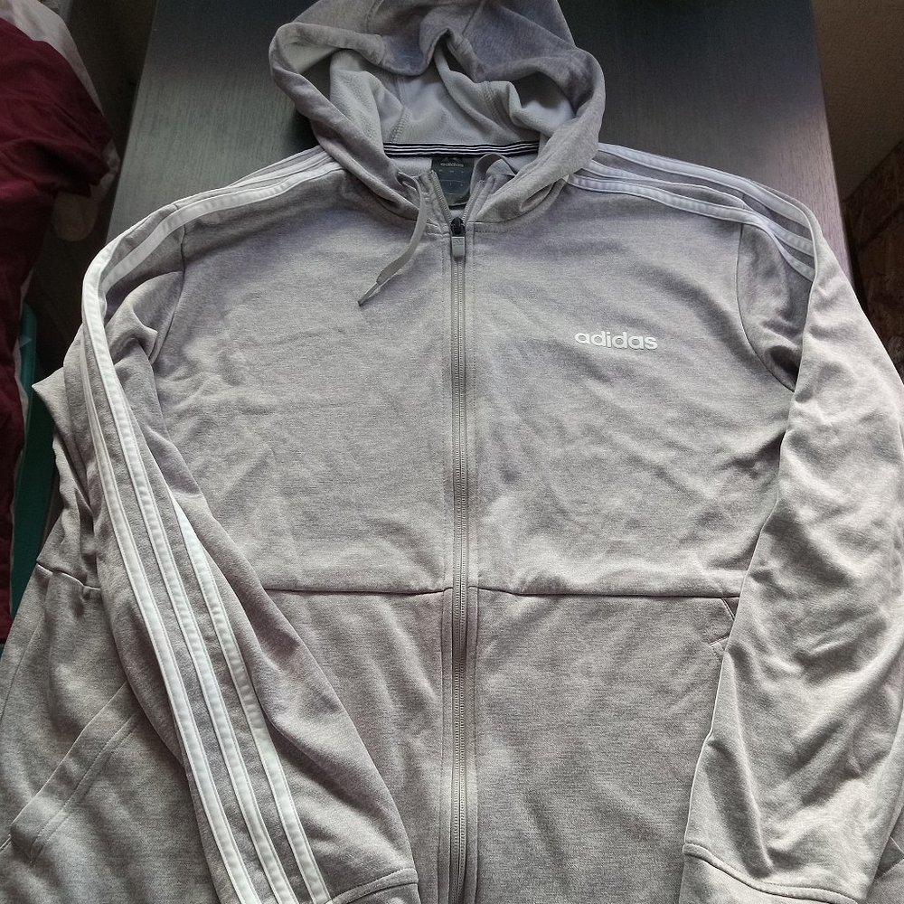 Adidas Hoodie Gray Men's L